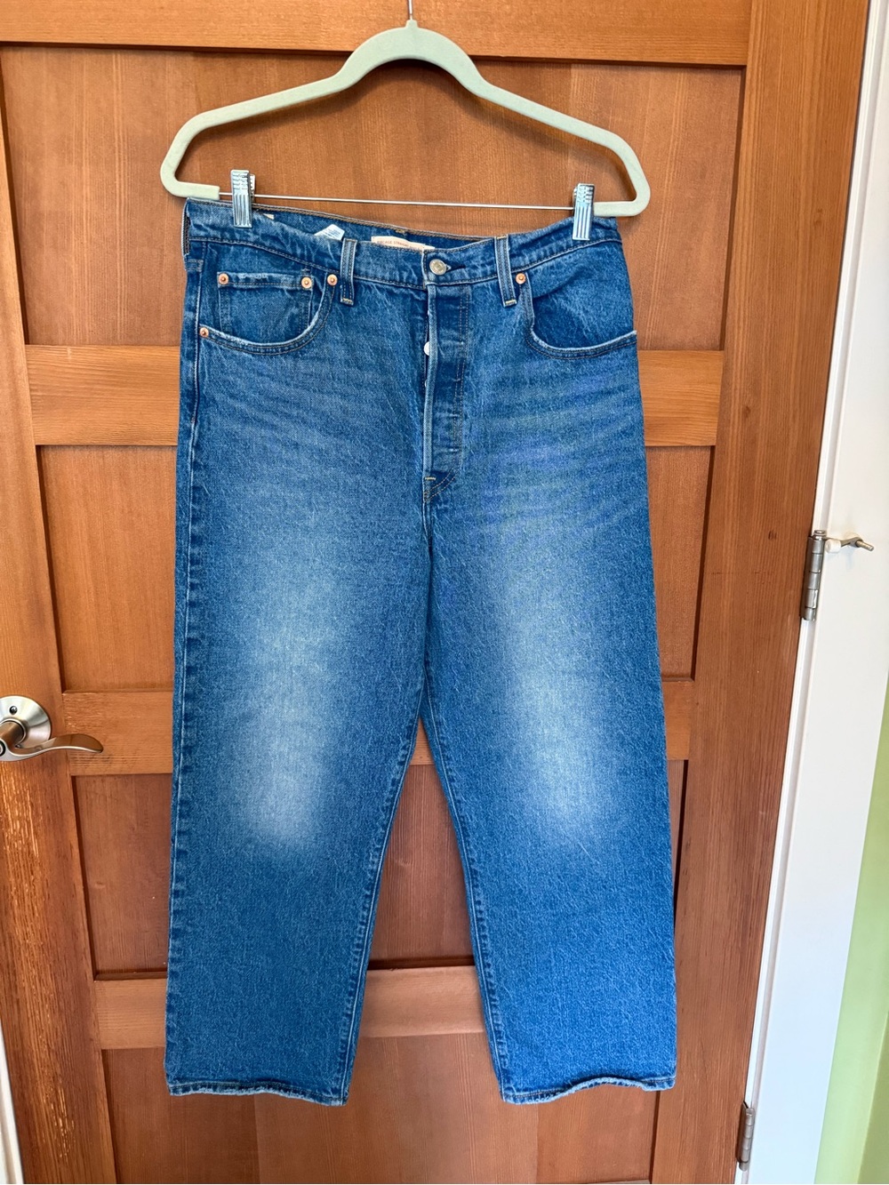 Levi’s Rib Cage Straight Ankle 31